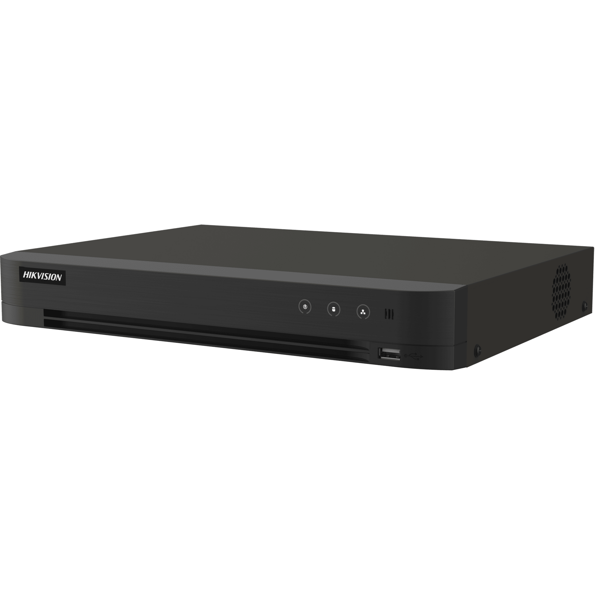 DVR 16 Canales TURBOHD + 16 Canales IP / 8 Megapixel (4K) / Audio Bidireccional / ACUSENSE / Audio Bidireccional / 1 BahÃ­a de Disco Duro / Salida de Video en Full HD / H.265+