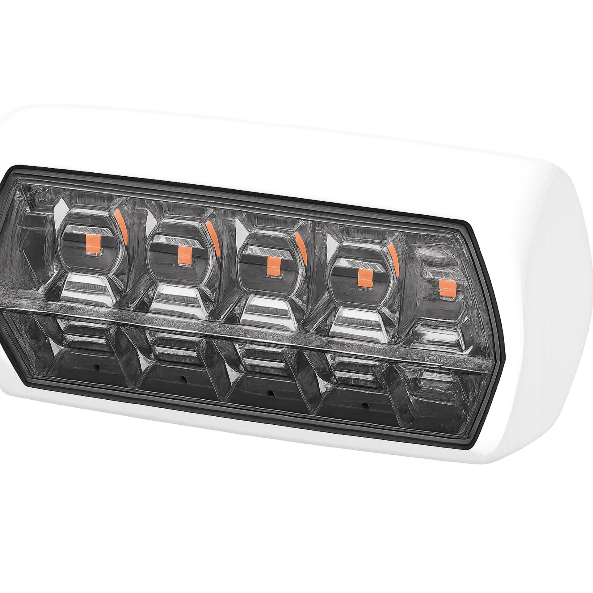 Luz de Escena, 1700 lÃºmenes, Luz Roja advertencia, Luz Clara Escena, Bisel blanco